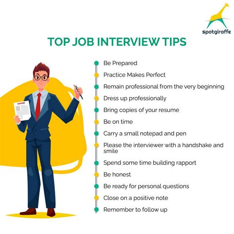 Interview Advice and Tips .